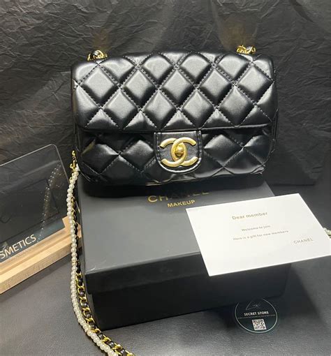 chanel lipstick with bag|Chanel makeup bag free gift.